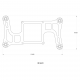 4500 Flange Boomerang 1 Solenoid Bracket Nitrous Outlet