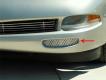 1997-2004 C5 Corvette, Vent Grilles Perforated Front Brake 2pc, 100% Stainless Steel.
