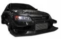 2003-2006 Mitsubishi Lancer Evolution 8 9 Duraflex VT-X Wide Body Front Bumper C