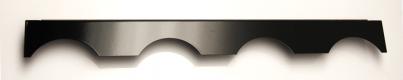 2014-2019 Chevrolet Z06/C7/GS/ZR1 NPP, Exhaust Filler Plate NPP Version, American Car Craft Exhaust Filler Plate Powder Coated B