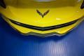 2014-2019 Chevrolet C7 Corvette, Lip Spoiler Overlay, American Car Craft Lip Spoiler w/Real Carbon Fiberglass Overlay