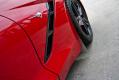 2014-2019 Chevrolet C7 Z06/GS Corvette, Mud Guards, American Car Craft Mud Guards Polished w/ Carbon Fiber Backing 2pc REARS ONL
