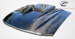 2005-2009 Ford Mustang Carbon Creations Spyder3 Hood - 1 Piece