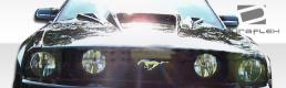 2005-2009 Ford Mustang Duraflex Spyder 3 Hood - 1 Piece