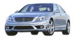 2007-2009 Mercedes S Class W221 Duraflex S65 Look Front Bumper Cover - 1 Piece