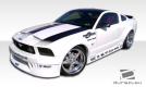 2005-2014 Ford Mustang Duraflex Circuit Wide Body Side Skirts Rocker Panels - 2 
