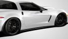 2005-2013 Chevrolet Corvette C6 Z06 GS ZR1 Carbon Creations GT500 Body Kit - 4 P