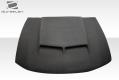 2010-2012 Ford Mustang Duraflex CVX Version 2 Hood - 1 Piece