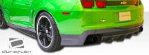 2010-2013 Chevrolet Camaro Polyurethane GM-X Rear Lip Under Spoiler Air Dam - 1 Piece