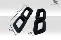 Universal Duraflex Black Series Look Exhaust Trim Covers, 2 Piece (S)