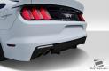 2015-2017 Ford Mustang Duraflex Grid Rear Bumper Cover - 1 Piece