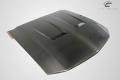 2005-2009 Ford Mustang Carbon Creations DriTech CVX Hood - 1 Piece