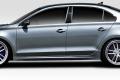 2011-2014 Volkswagen Jetta Duraflex Votex Look Body Kit - 4 Piece - Includes Vot