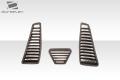 Universal Duraflex Trackstar 3 Hood Vents - 3 Piece
