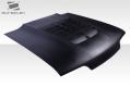 1987-1993 Ford Mustang Duraflex GT500 V2 Hood - 1 Piece