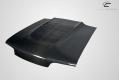 1987-1993 Ford Mustang Carbon Creations GT500 V2 Hood - 1 Piece