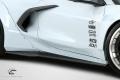 2020-2023 Chevrolet Corvette C8 Carbon Creations Gran Veloce Side Skirt Splitter