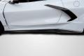 2020-2023 Chevrolet Corvette C8 Carbon Creations Gran Veloce Wide Body Side Skir