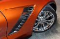 C7 Corvette Z06 APR Carbon Fiber Front Fender Panel Vents / Ducts, Direct Replacement