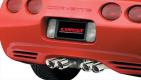 C5 Corvette Corsa Xtreme Full Cat-back Exhaust System w/X-pipe BLACK 4