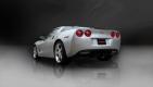Corsa 05-08 Chevrolet Corvette C6 6.0L LS2 V8 Black Xtreme Axle-Back Exhaust
