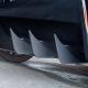 C7 Stingray, Z51, Z06, Grand Sport Corvette Rear Diffuser Fins 6 Piece Kit