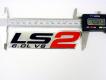 Billet Aluminum ZR1 Style LS2 6.0L V8 Emblem Plate Fender Badge