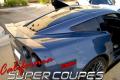 Corvette C6 Fiberglass Extended Rear ZR1 Style Rear Spoiler by CSC  