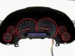 C6 Corvette Aluminum Domed Gauge Bezels, Custom Painted