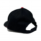 C7 Corvette Logo Structured Cap : Black/Red Sandwich Bill