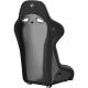 Corbeau FX1  Racing Seat, Black Cloth Wide, 29501W