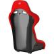 Corbeau FX1  Racing Seat, Black / Red Cloth Pro, 29507P
