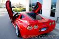 C5 Corvette Windows Rails, Louvers, C7 Style, Pair, California Super Coupes