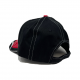 C7 Corvette Flag / Accent Cap - Black/Red