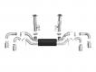 C8 Corvette 2020- Force-Xp 304 Stainless Steel Cat-Back Exhaust w/ Muffler Polished (No NPP)