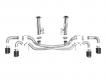 C8 Corvette 2020- MACH Force-Xp 304 Stainless Steel Cat-Back Exhaust w/o Muffler Carbon (No NPP)