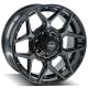 4PLAY Gen3 4P06 20x9 8x180mm +0et in Brushed Black 