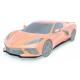 2020+ C8 Corvette Stingray Aero Package - 1VM Splitter Z06 style Rockers No Tray
