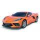 2020+ C8 Stingray 7VM Carbon Flash Front Splitter - With Undertray ACS Composite