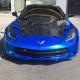 Chevy Corvette C7 Supercharger Hood , Carbon Fiber, 