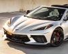 C7 Carbon 5VM Style Front Splitter Carbon Fiber Chevrolet C8 Corvette Stingray 2020-2024