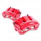 Corvette C6 Power Stop Front Red Calipers - Pair 2006-2013, PowerStop