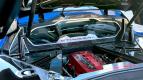 2020-23 C8 Coupe Corvette Coupe Rear Window Accents, Carbon Fiber w/Brushed Trim