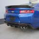 2016-2023 Camaro, 6th Gen Real Carbon Fiber Type AZ Rear Diffuser