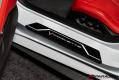 2020-25 AMT C8 Corvette Carbon Flash C8R Door Sill Plate Covers, Yellow
