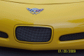 C5 Corvette and C4 Corvette Big Mouth Air Intake Front License Frame with Screen