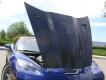 Chevy Corvette C6 Carbon Fiber Violator Supercharger Hood, Carbon Fiber, Will No