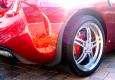 APsis Corvette C6, Z06 Style, Rear Splash Guards, 2nd Gen Version - Pair