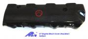 14-UP C7 Corvette Stingray, Carbon Fiber Engine Block Cover (Insulator) for Non Z51 LH+RH