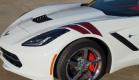 C7 Corvette Ron Fellows Style Fender Hash Mark Stripe, Rookie Stripes, Grand Sport Stripes